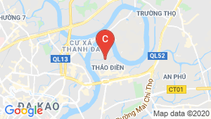 Thao Dien Green location map